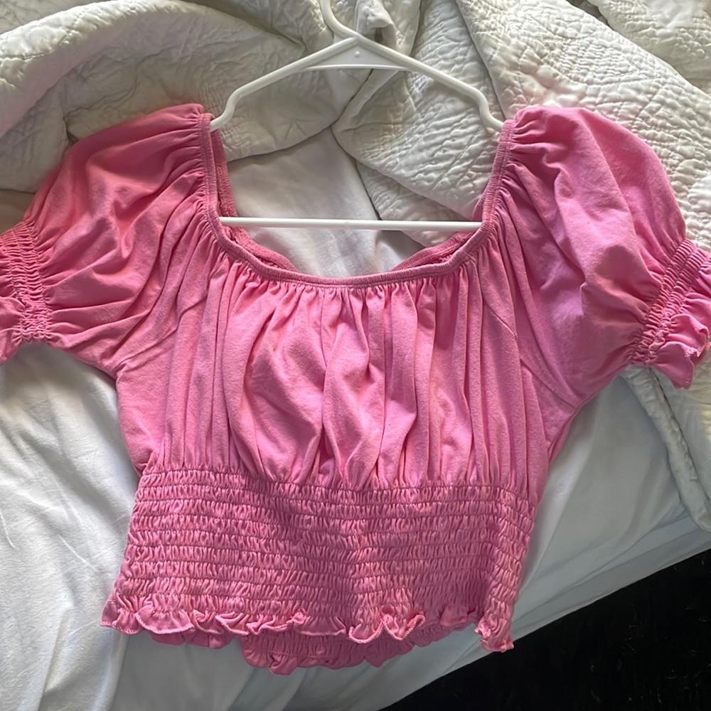 Pink little cute blouse